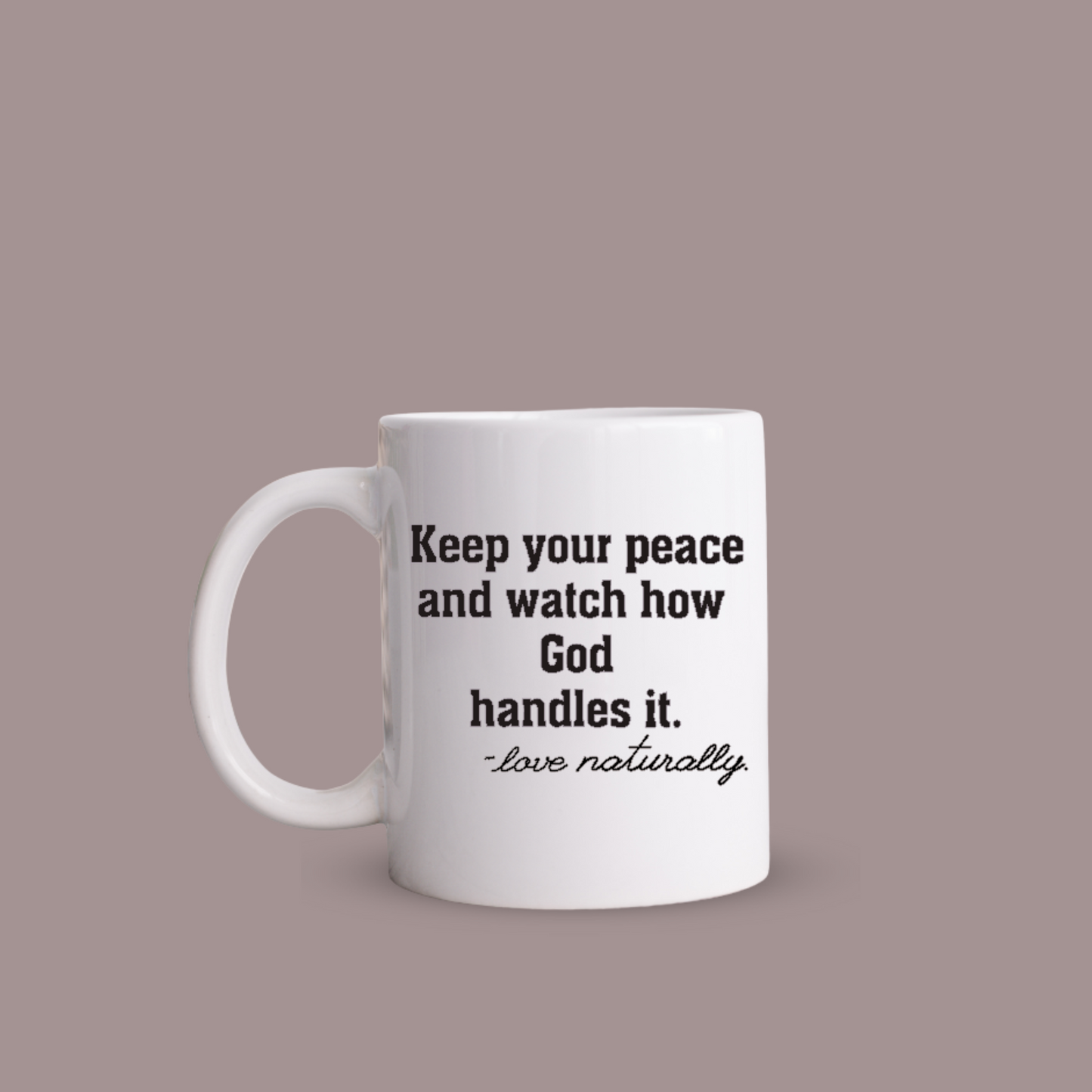 Peace is a Vibe Mug