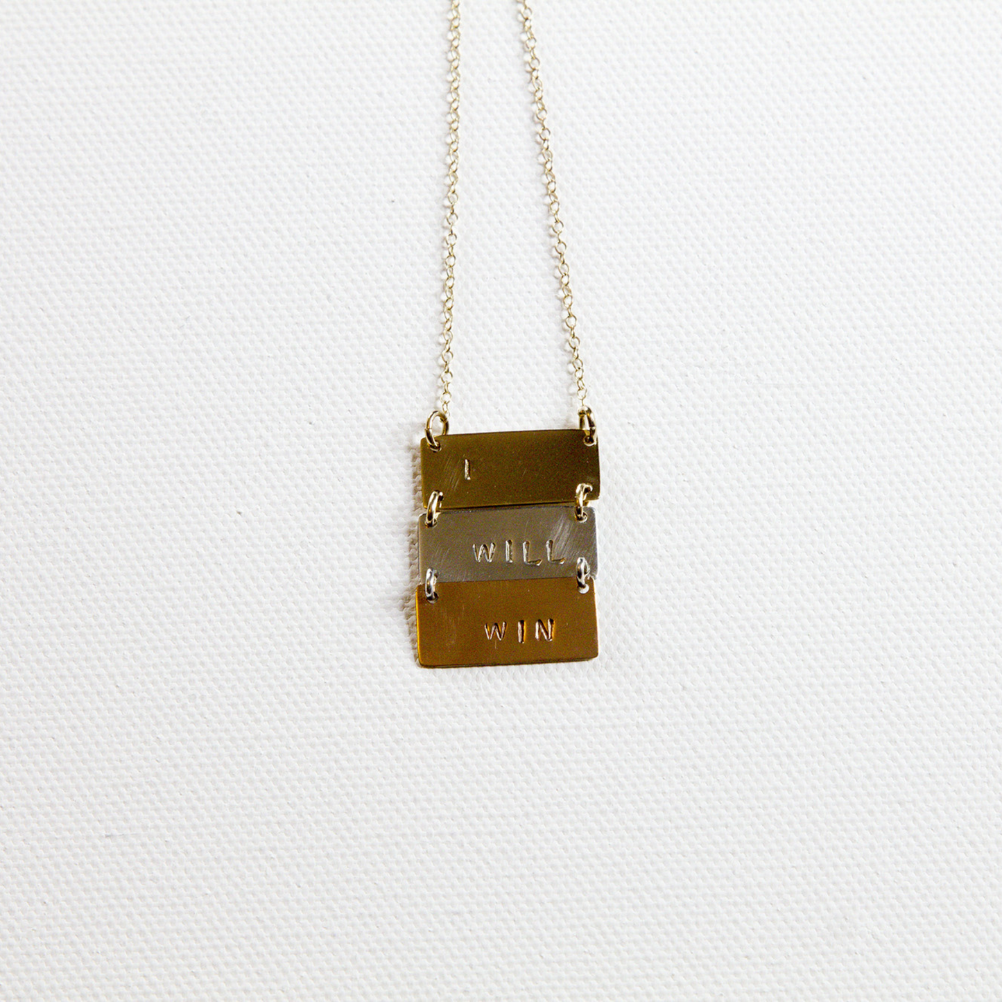 I Will Win Ladder Necklace